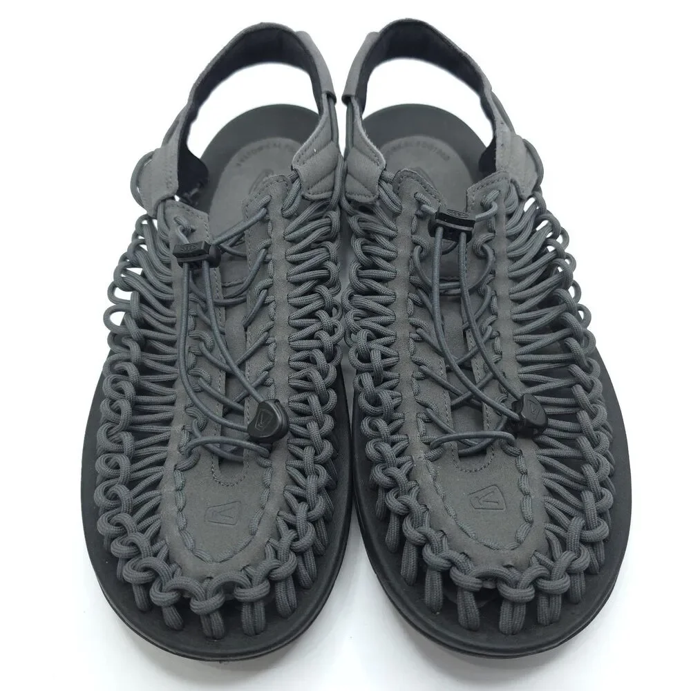 Keen Mens Sandals Uneek Casual Walking Round Cord Textile Size 12